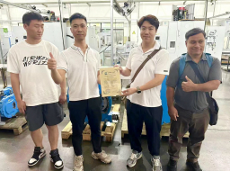 熱烈歡迎海外代理商前來(lái)JXHIN巨欣參觀考察軟管泵，給予技術(shù)支持